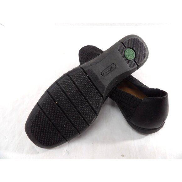 Comfortview Women's Bethany Slip On Flats 10W in Black NEW - Picture 4 of 5
